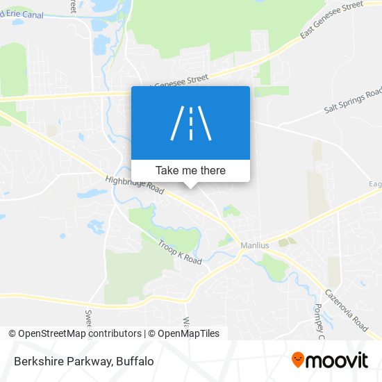 Mapa de Berkshire Parkway