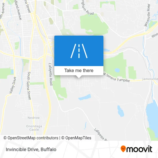 Invincible Drive map