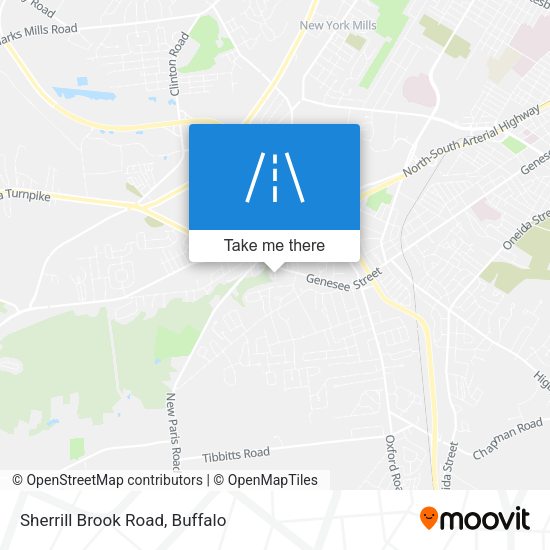 Mapa de Sherrill Brook Road