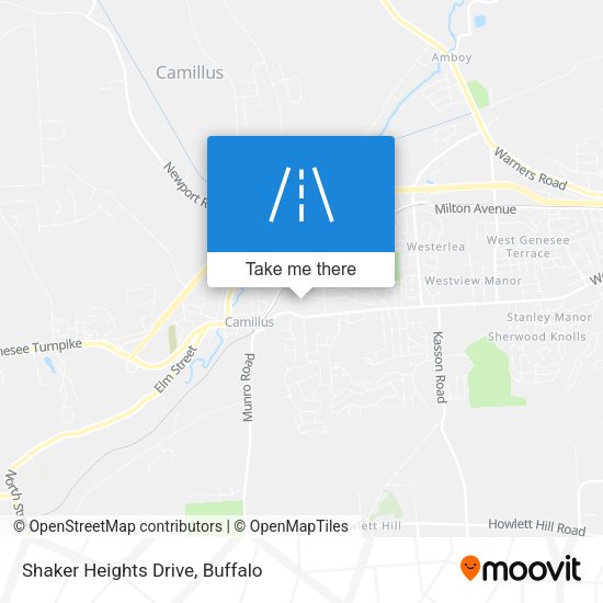 Mapa de Shaker Heights Drive