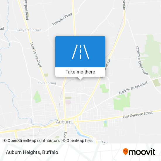 Mapa de Auburn Heights