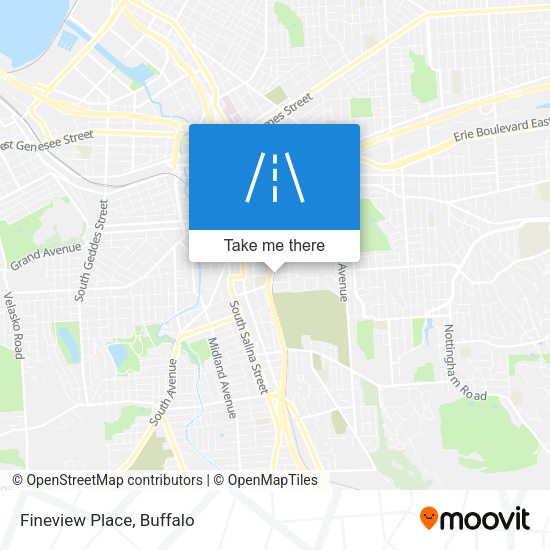 Mapa de Fineview Place