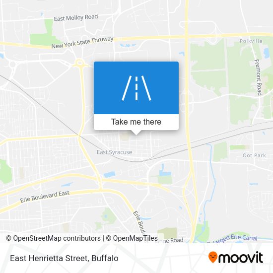 Mapa de East Henrietta Street
