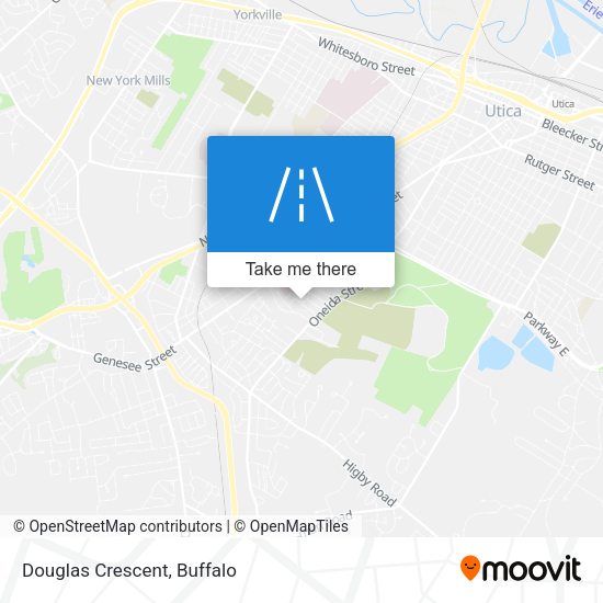 Mapa de Douglas Crescent