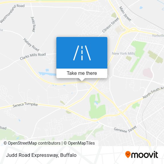 Mapa de Judd Road Expressway