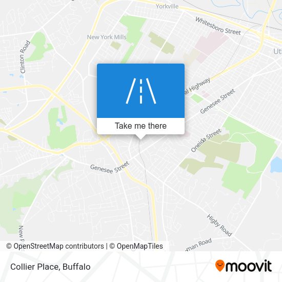 Mapa de Collier Place