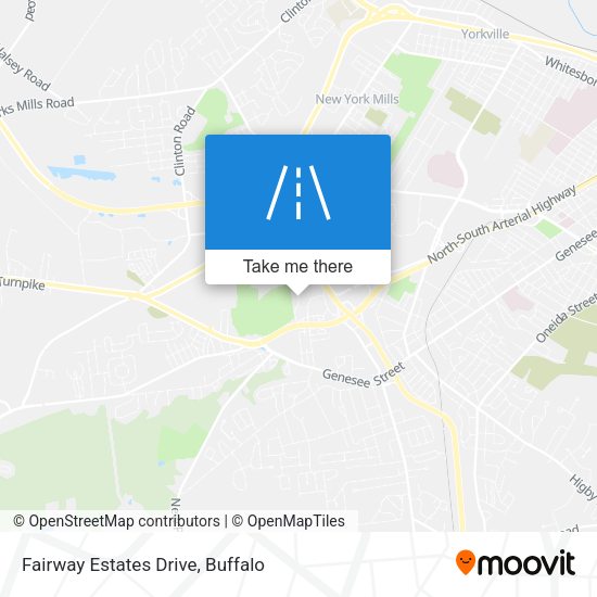 Fairway Estates Drive map