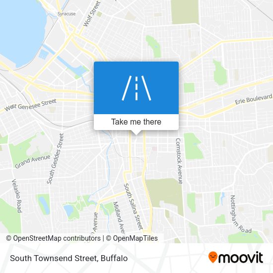 Mapa de South Townsend Street