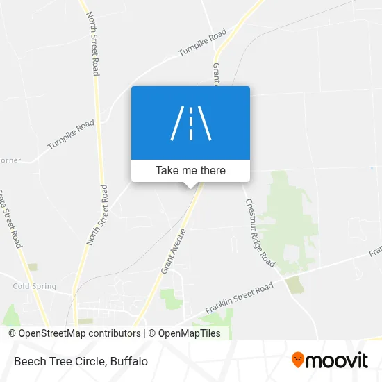 Beech Tree Circle map