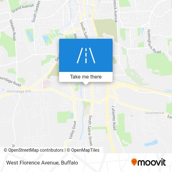 West Florence Avenue map