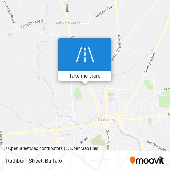 Mapa de Rathburn Street