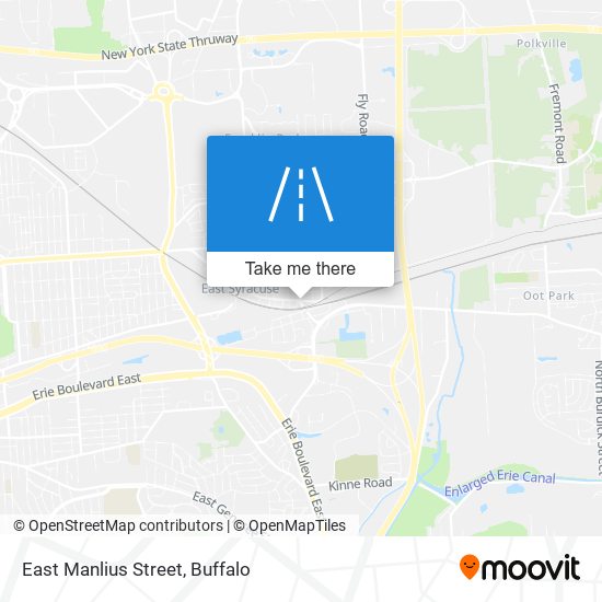 East Manlius Street map