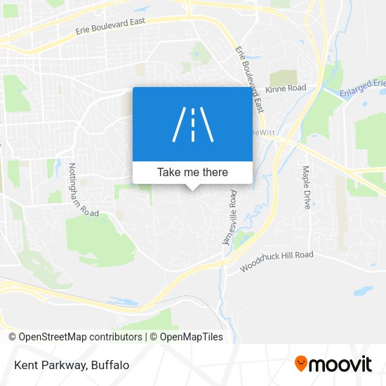 Mapa de Kent Parkway