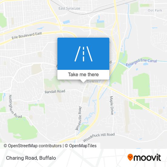 Mapa de Charing Road