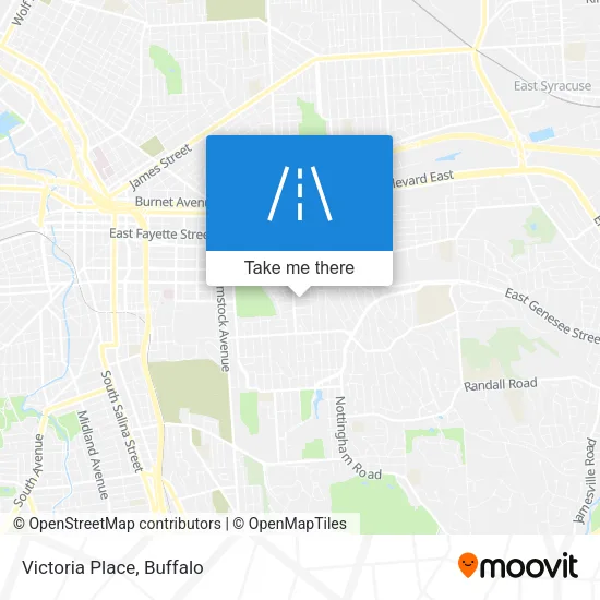 Victoria Place map