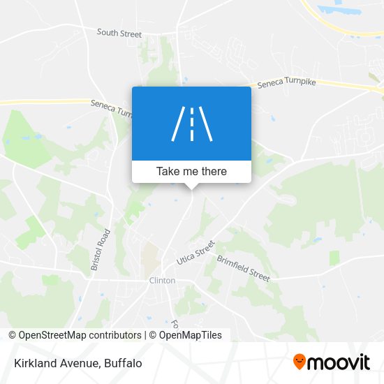 Mapa de Kirkland Avenue