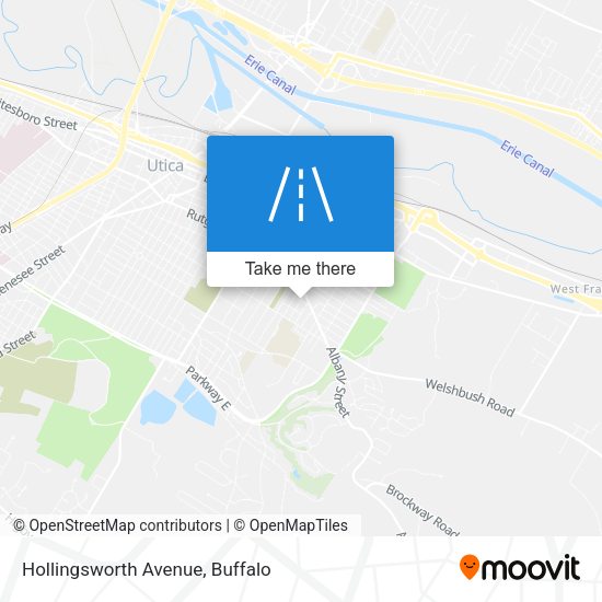 Hollingsworth Avenue map