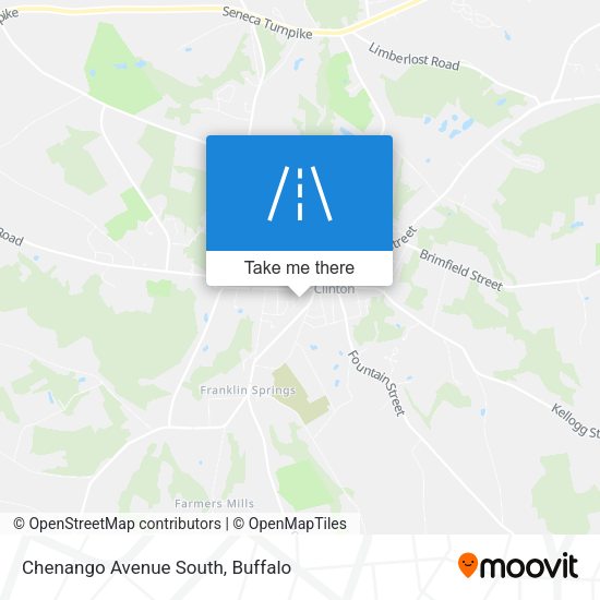 Mapa de Chenango Avenue South