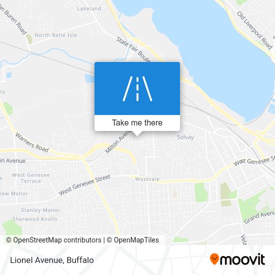Mapa de Lionel Avenue
