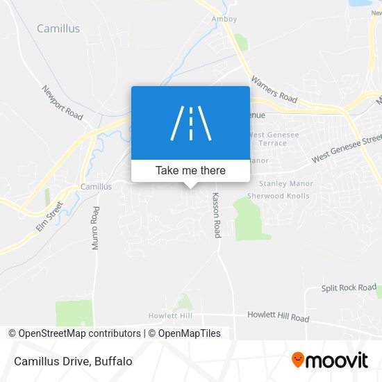 Mapa de Camillus Drive