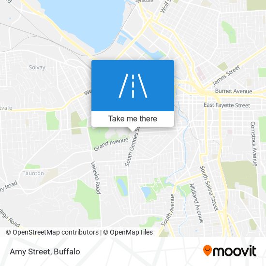 Amy Street map
