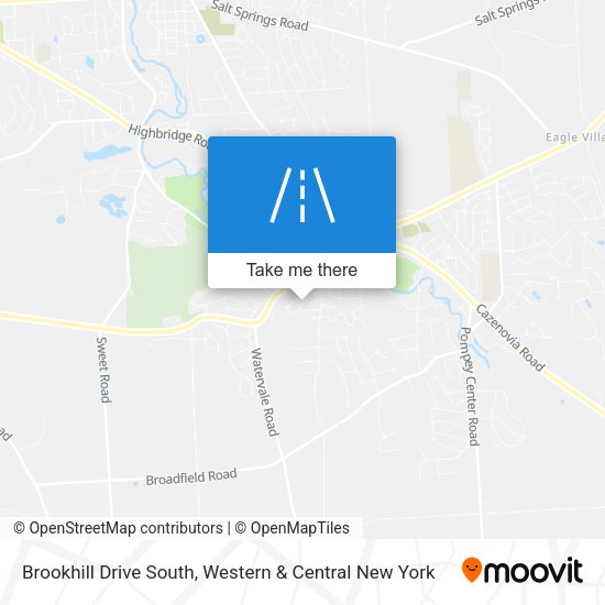Mapa de Brookhill Drive South