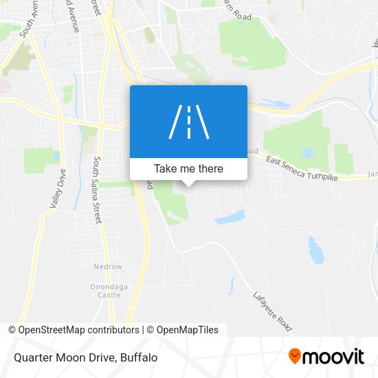 Mapa de Quarter Moon Drive