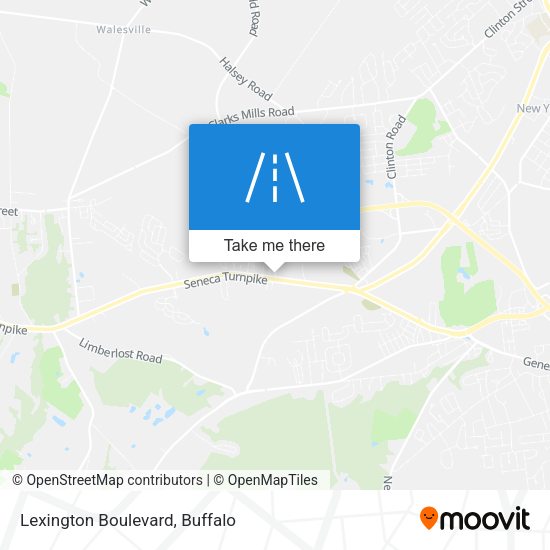 Mapa de Lexington Boulevard
