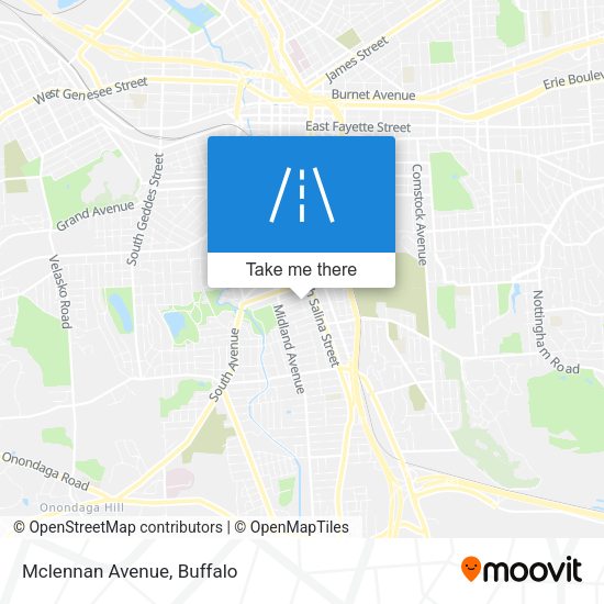 Mapa de Mclennan Avenue