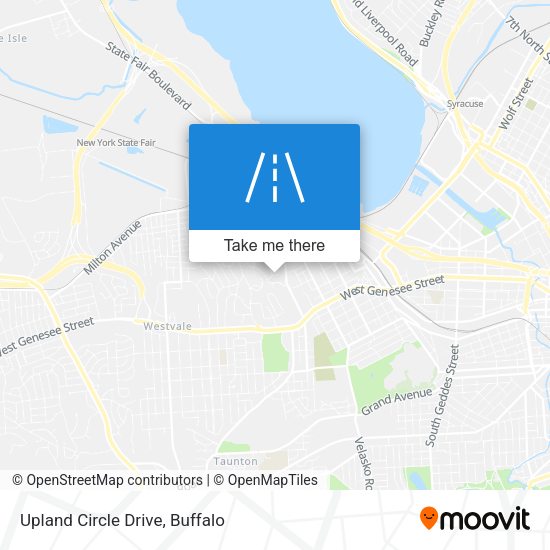 Mapa de Upland Circle Drive