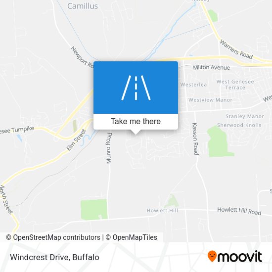 Mapa de Windcrest Drive