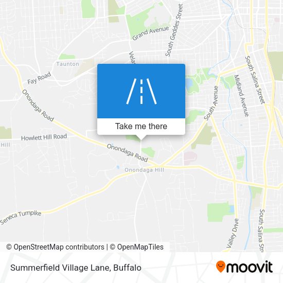 Summerfield Village Lane map