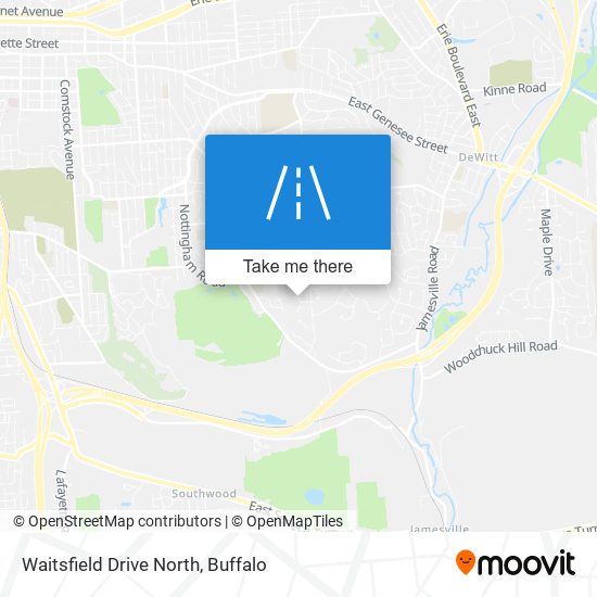 Waitsfield Drive North map