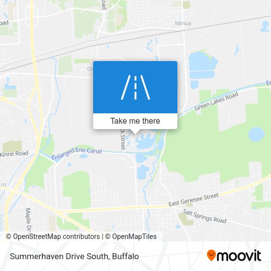 Summerhaven Drive South map