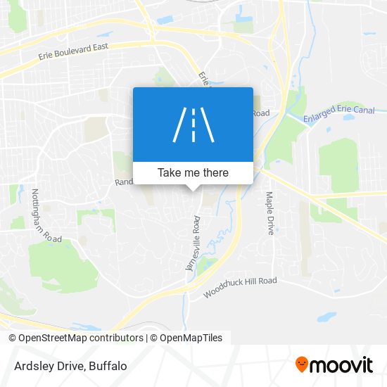 Mapa de Ardsley Drive