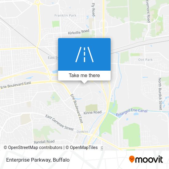 Mapa de Enterprise Parkway