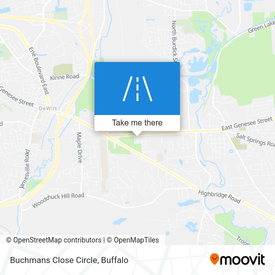 Mapa de Buchmans Close Circle
