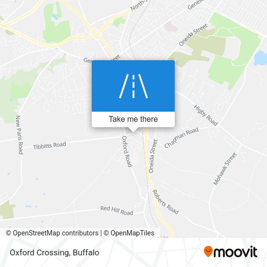 Oxford Crossing map