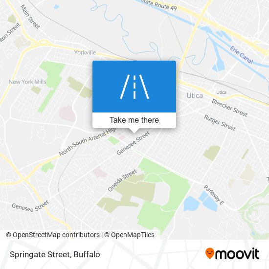 Springate Street map