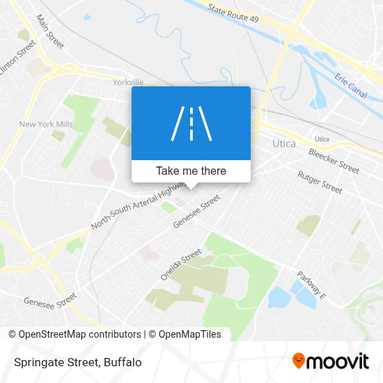 Springate Street map