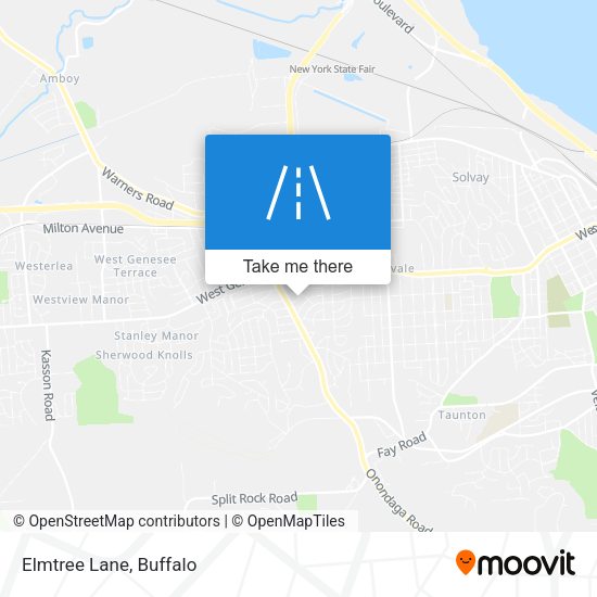 Mapa de Elmtree Lane