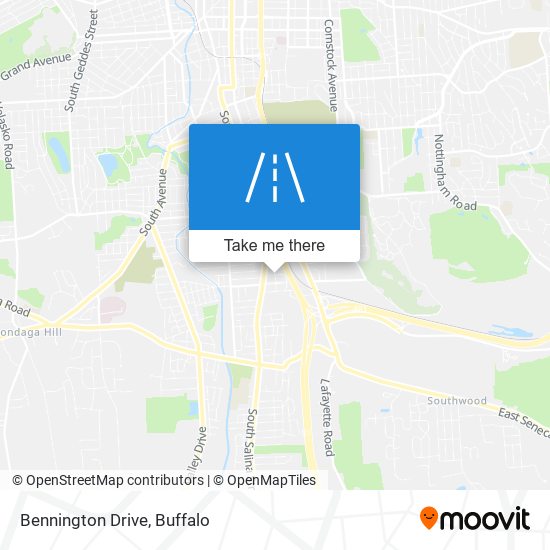 Mapa de Bennington Drive