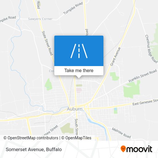 Mapa de Somerset Avenue