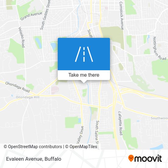 Mapa de Evaleen Avenue