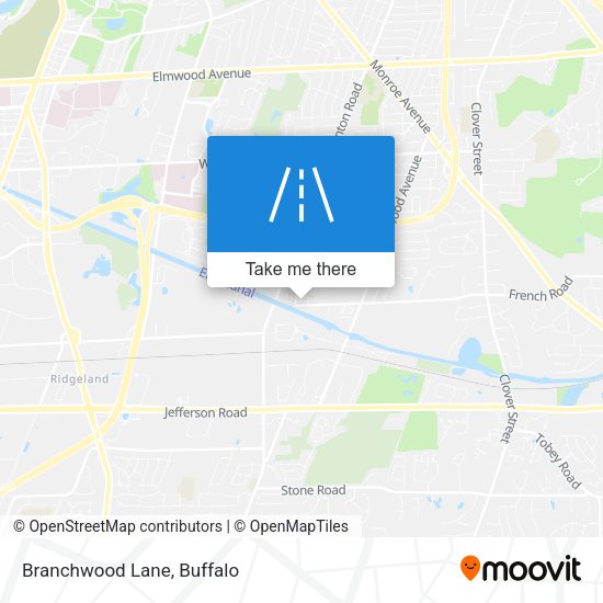 Mapa de Branchwood Lane