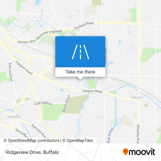 Ridgeview Drive map