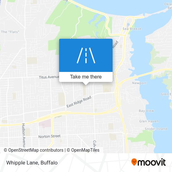Mapa de Whipple Lane