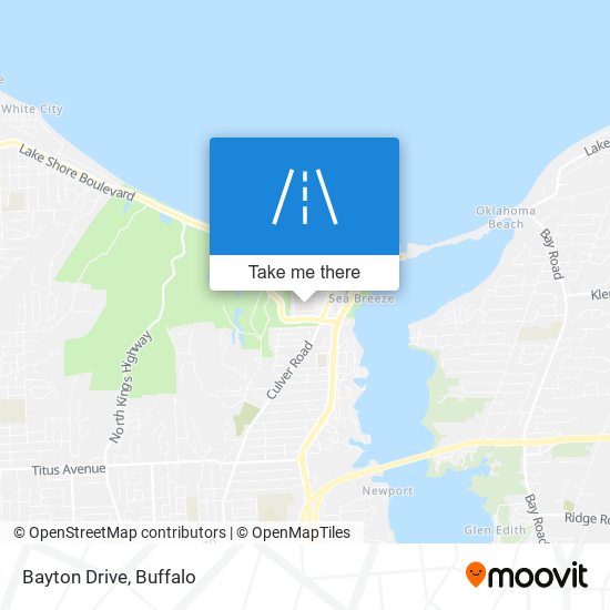 Mapa de Bayton Drive