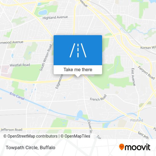 Mapa de Towpath Circle