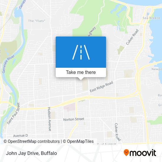 John Jay Drive map